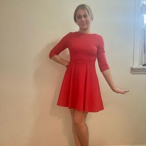 Kate Spade Vibrant Red Mini Dress